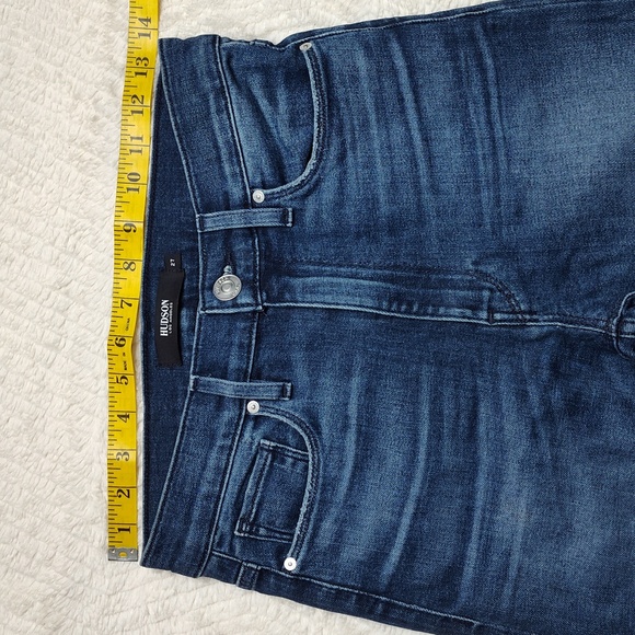 Hudson Barbara Super Skinny Women's Denim Blue Jeans Size 27 - Picture 3 of 10